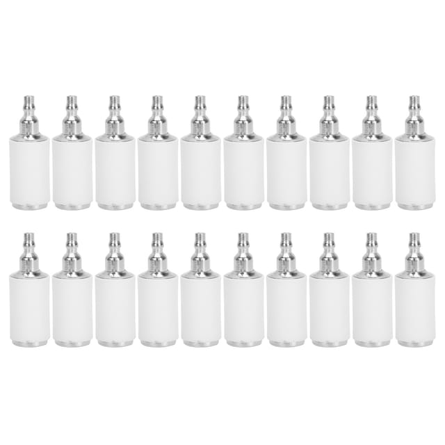 20 Ersatz-kraftstofffilter Aus Aluminium (4 X 1,5 Cm) Für Kettensägen, Rasenmäher, Freischneider Und Gartengeräte