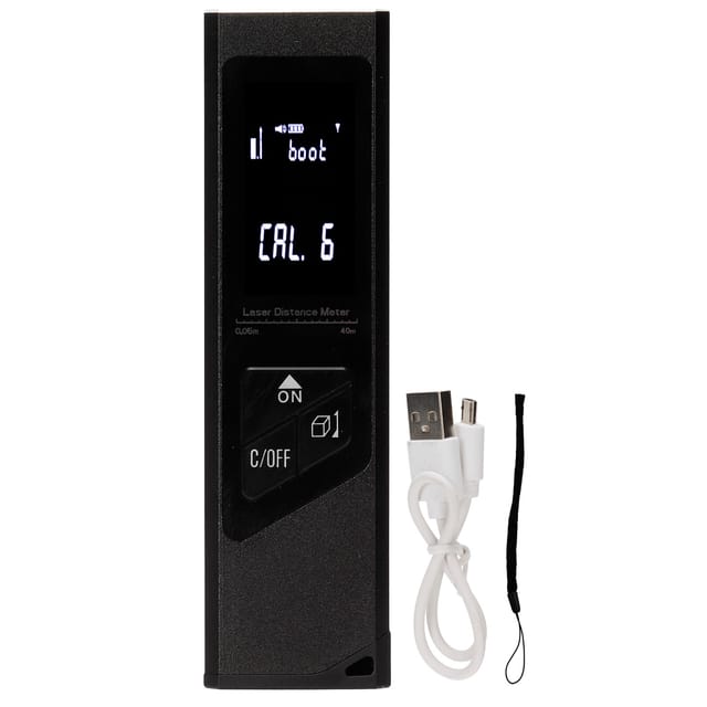 40 M Usb-wiederaufladbarer Laser-entfernungsmesser Mit Infrarot-messband