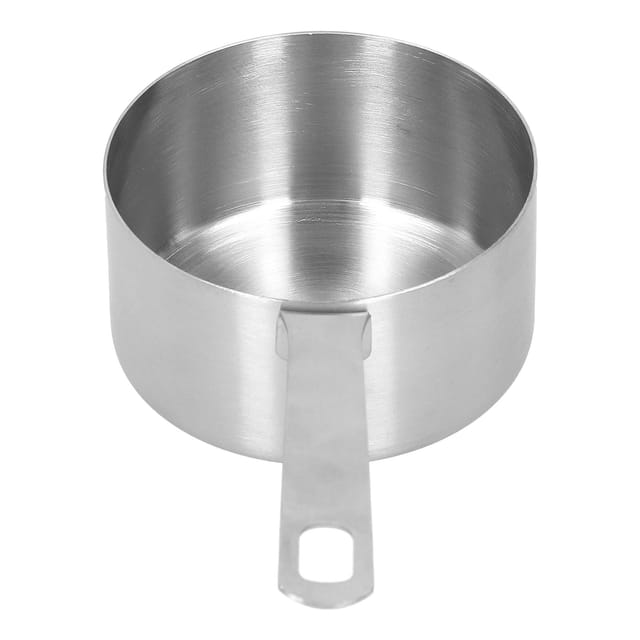 Messlöffel Aus Edelstahl 304 Mit Skala, Küchen- Und Backzubehör, 1/3 Tasse