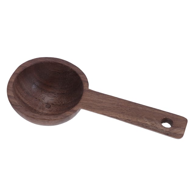 Messlöffel Aus Walnussholz, Kaffeezubehör Für Kaffee, Tee, Zucker, Mehl, Gewürze, 1 Stück