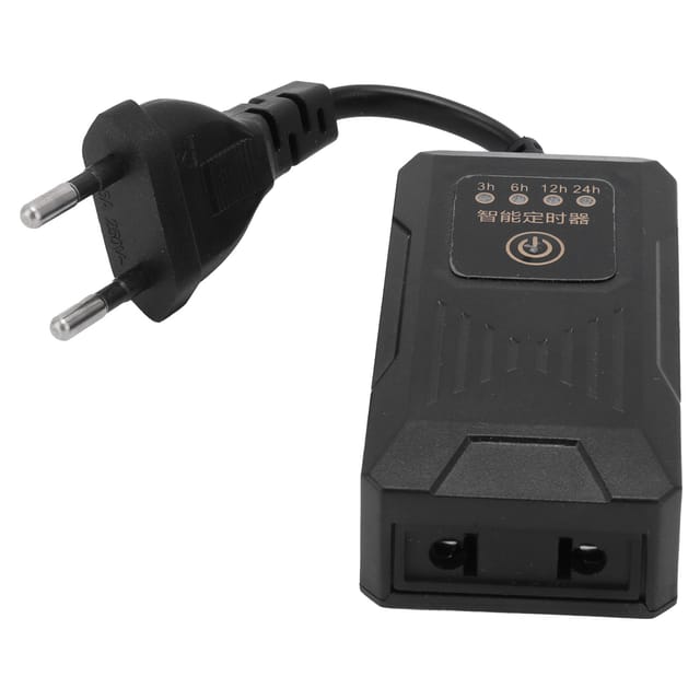 Zeitschaltuhr Für Aquarien, Kunststoff, 8,2 X 4,3 X 2,5 Cm, 65 G, Für Aquarienbeleuchtung Und Router Unter 100 W, Programmierbarer Schalter, 1 Stück