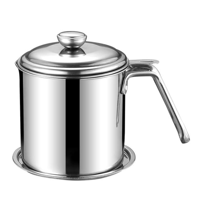 Fettabscheider Aus Edelstahl Für Die Küche, Haushaltsölfilter, Fettabscheider Mit Deckel