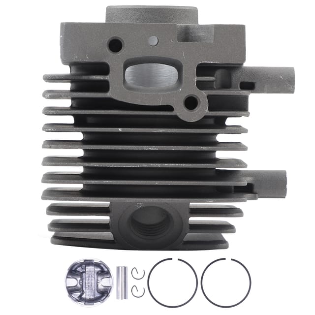 Zylinderblock Mit 6-teiligem Kolbensatz F ür Stihl Fc75, Fc85, Fh75, Fr85, Fs75, Fs80, Fs85 Gartengerätezubehör
