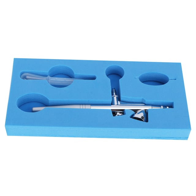 Airbrush-set, Keramik-werkzeug, Sprühgerät, Farbe, Modellbau, Tintenstrahl, Single-action, G-136, 0,4-mm-bohrung