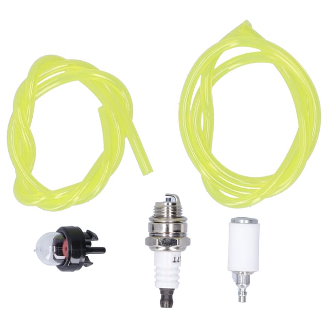 Kraftstofffilter-set Mit Schlauch, Zündkerze Und Silikon-entlüftungspumpe Für Husqvarna P3314 P4018 Pp341 530095646