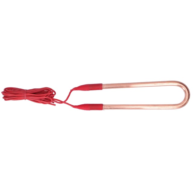 Elektrisches Heizrohr Aus Messing, Explosionsgeschützt, U-förmig, 220 V, Mit 115 Cm Kabel, 2 Kw, 26,5 X 6,5 X 1 Cm