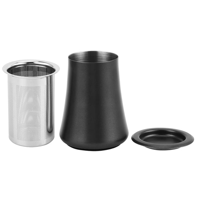 Kaffeesieb, Pulversieb, Behälter, Filter, Tasse Aus Edelstahl 304, Für Den Hausgebrauch, Schwarz