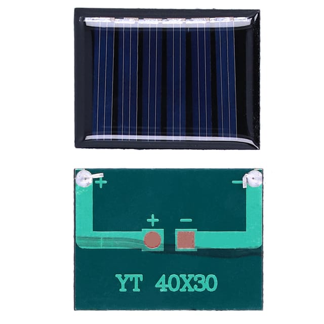 Set Mit 4 0,15-w-3-v-polysilizium-solarzellen, 40 X 30 Mm Solarlademodul Für Diy-projekte