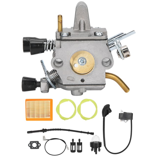 Vergaser-reparatursatz, Zündspule, Dichtungen, Kompatibel Mit Stihl Fs120, Fs200, Fs250, Fs300, Fs350 Gartengeräten, 11-teilig