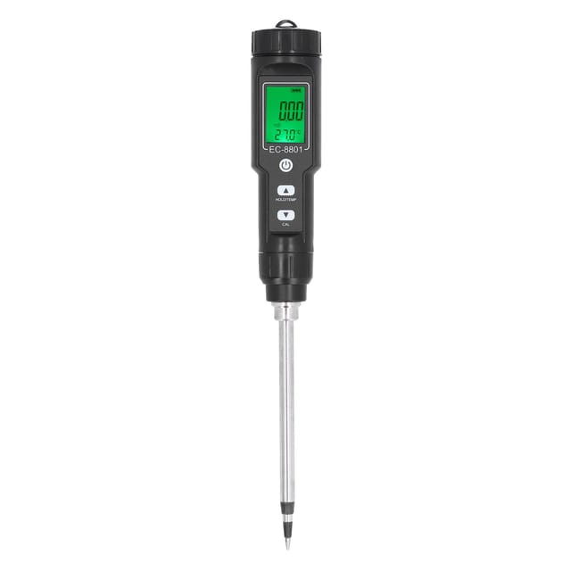 Ec-bodenmessgerät, Multifunktionsthermometer, Bodenmesssonde Für Gewächshaus Und Garten