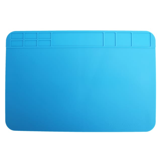 Hitzebeständige Silikon-reparaturmatte Für Handy, Computer, Lötstation, Zubehör, Werkzeuge, 30 X 20 Cm, Blau