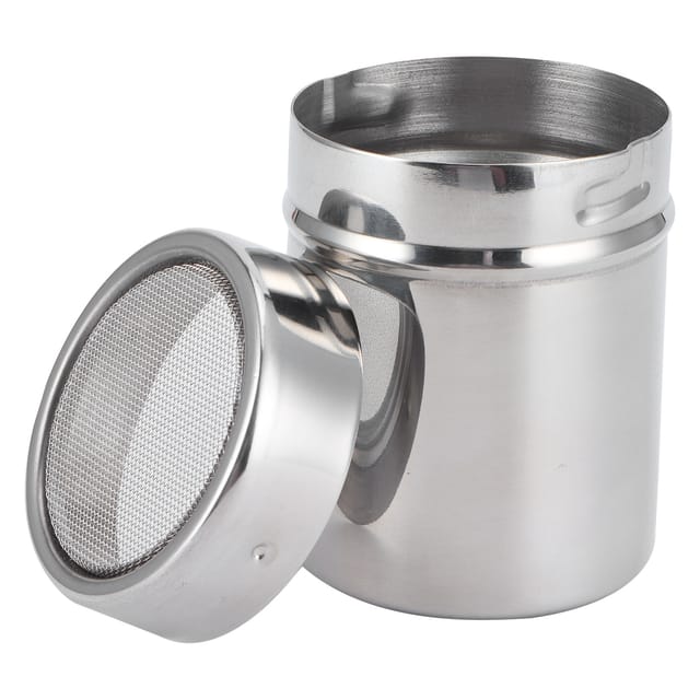 Pulverstreuer Aus Edelstahl Für Kakao Und Kaffee, Sieb, Küchenutensil, 0,5 Mm Loch