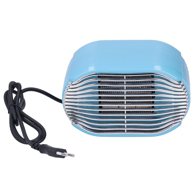 800-w-mini-elektro-heizlüfter Für Büro Und Winter, Schnelles Aufheizen, Energiesparend, Blau, 185 X 115 X 130 Mm, 720 G
