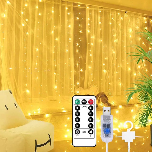 Dekorative Led-lichterkette, Wasserdicht (ip65), Mit Kaskadenartigem Funkeleffekt Für Fenster, Schlafzimmer, Balkon Und Zelt