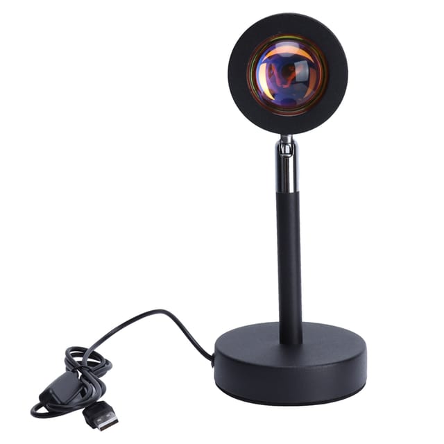 Led-projektor-sonnenuntergangslampe Für Schlafzimmer Und Kreatives Fotostudio