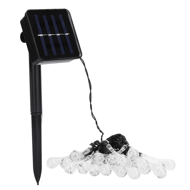 M Lange, Wasserdichte Ip44-solar-lichterkette Mit 8 Modi Für Garten-, Hochzeits- Und Partydekoration