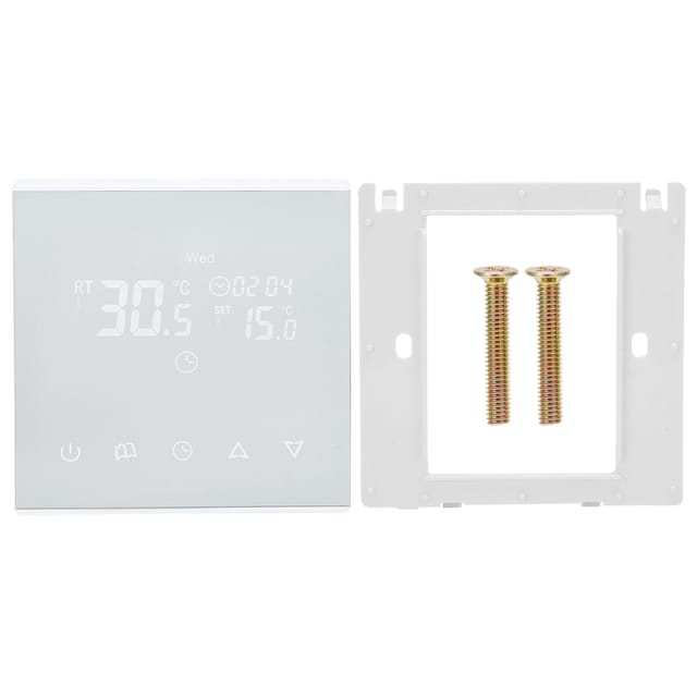 Wandmontierter Thermostat Für Wasser-/fußbodenheizungen, Temperaturregler, 220 V Wechselstrom