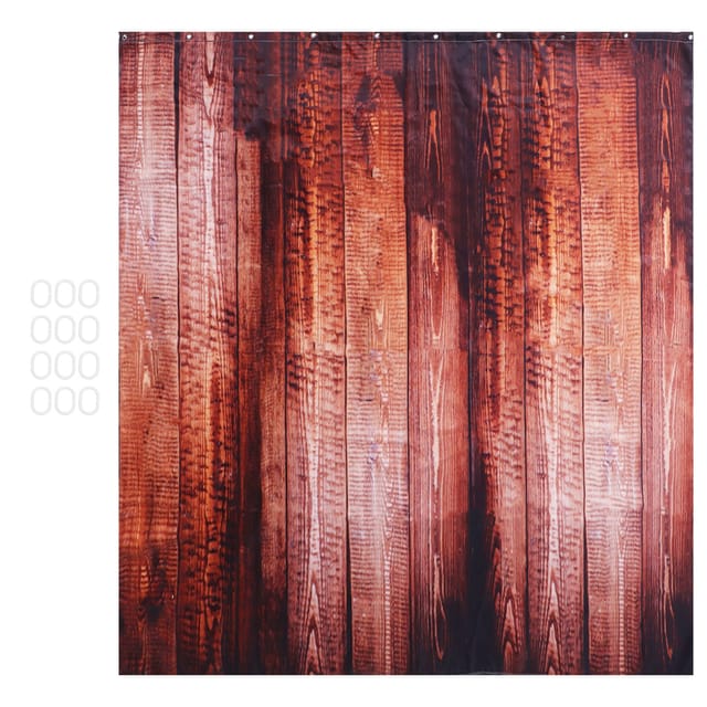 Wasserdichter Duschvorhang Mit Ringen Für Badezimmer Und Wohnaccessoires, 150 X 180 Cm