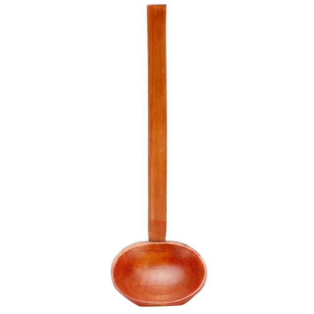 Eleganter Nudellöffel Aus Holz Mit Lebensmittelechtem, Langem Griff Für Brühe Und Hot Pot