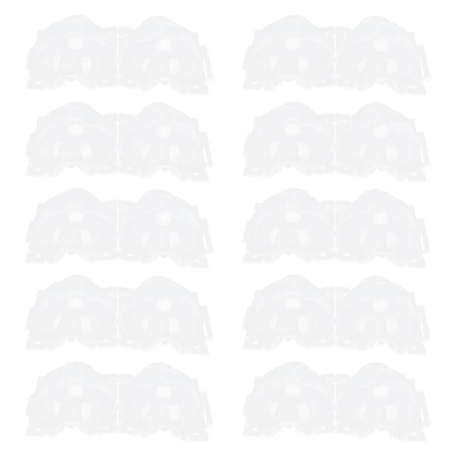 Wiederverwendbares Veredelungskugel-set, Transparente Hochdruck-veredelungskugeln, Größe S, 10 Stück