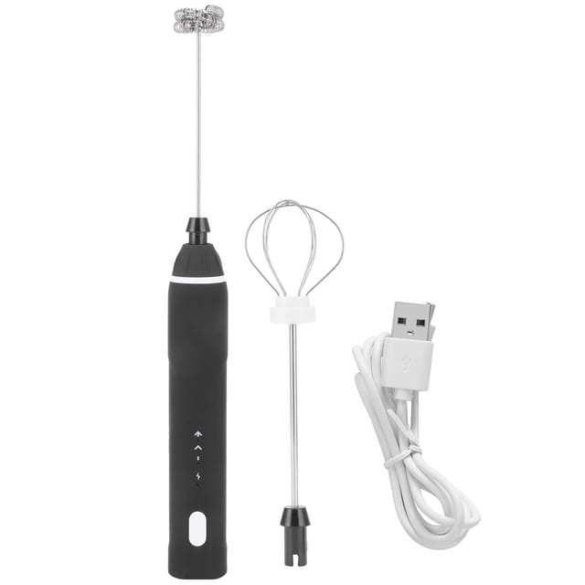 Tragbarer Elektrischer Multifunktions-milchaufschäumer, Usb-aufladbarer Eierquirl Für Die Küche