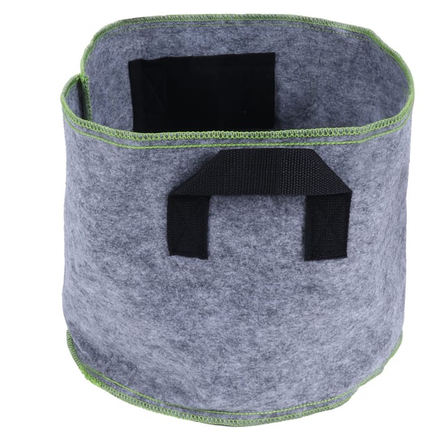 Umweltfreundlicher Pflanzsack Aus Vliesfilz Für Den Garten Im Freien, 5 Rippen, 30 X 25 Cm