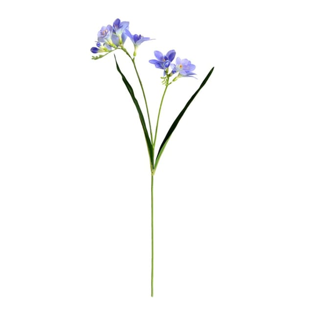 Künstliche Cymbidium-orchideenblüte, Faltbar, Aus Weichem Stoff, Für Zuhause, Büro, Als Tischdekoration, Blau