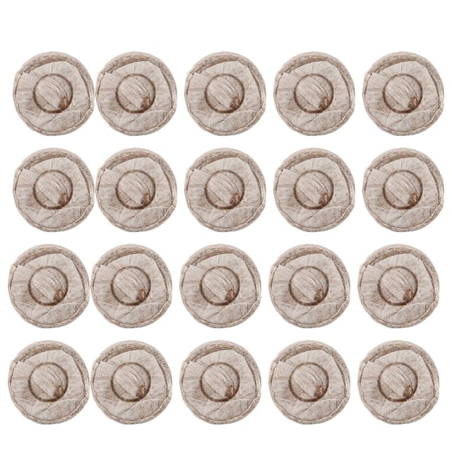 20 Stück 30-mm-blumenerdeblöcke Für Anzucht Und Setzlinge, Gartenblumen Und Gemüse, Gartenzubehör
