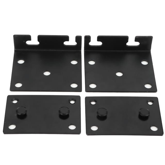 Set Mit 2 Stützscharnieren Für Bettgestelle Aus Eisen, Möbelbeschläge Für Kopf- Und Fußteil