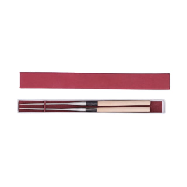 Japanische Sushi-essstäbchen Mit Holzgriffen, Küchen- Und Servierstäbchen, 150 Mm