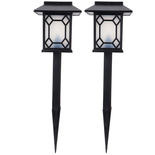 Sets Ip65 Wasserdichte Solar-led-gartenleuchten Für Garten, Terrasse, Hof Und Einfahrt