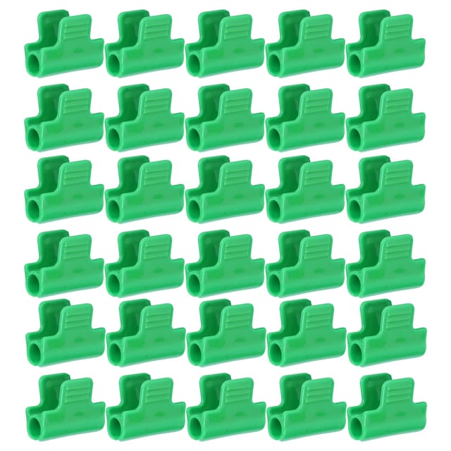 30 Stück Kunststoff-filmclips, Schlauchschellen, 11 Mm, Gartenzubehör