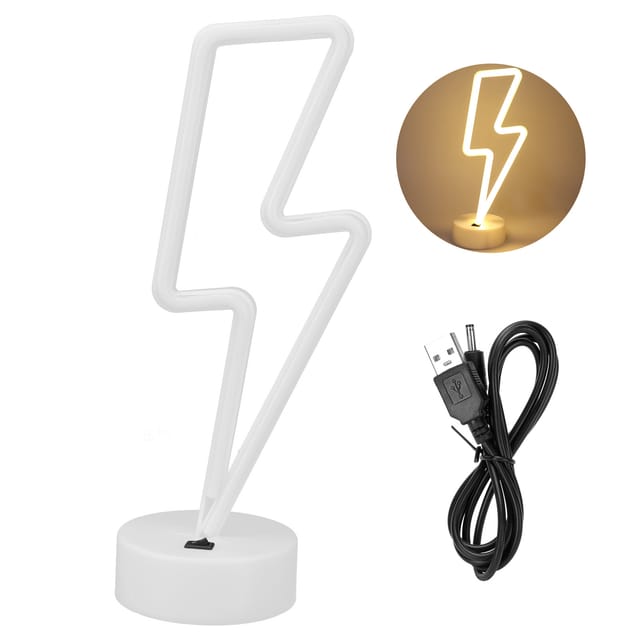 Dekorative Led-neonlichterkette, Nachtlicht Für Hochzeiten Und Partys, Usb-/batteriebetrieben