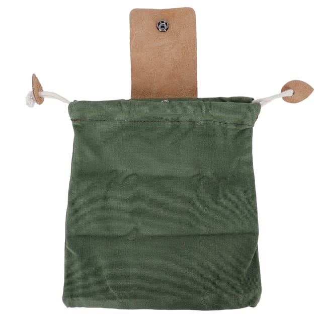 Obsterntebeutel Aus Segeltuch, Aufbewahrungstasche Für Den Garten, Werkzeugtasche Fürs Camping, Grüner Gürtel