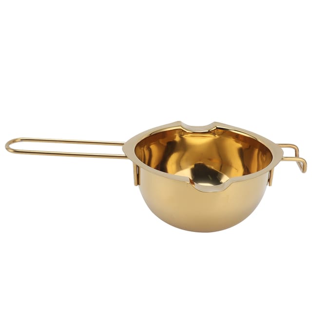 Edelstahlschüssel Zum Schmelzen Von Butter Und Käse, Kleiner Topf, Für Die Küche, 400 Ml, Gold