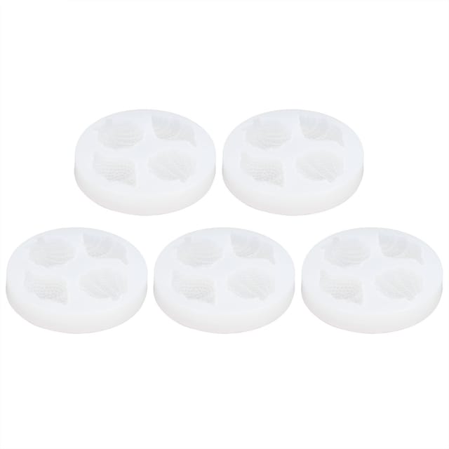 Set Mit 5 Silikonformen, Muschelspiegel, Für Epoxidharz-diy-bastelarbeiten, Dekorationen Und Handyhüllen