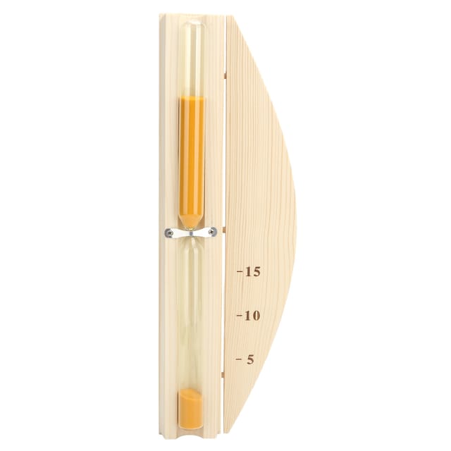 15-minuten-sauna-sanduhr, Saunaraum-timer, Glas, Wandmontage, Holz