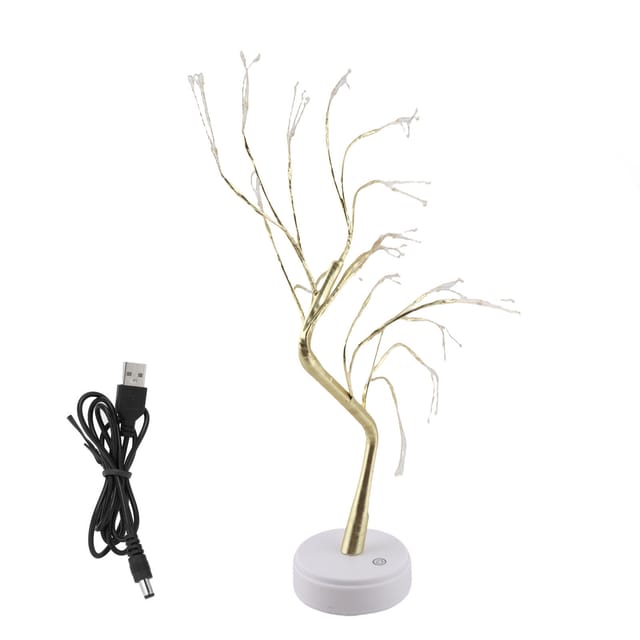 Baumförmige Lampe Mit 108 Leds, Kupferdraht, Usb-anschluss, Diy-nachtlicht Für Zuhause, Schlafzimmer Und Büro
