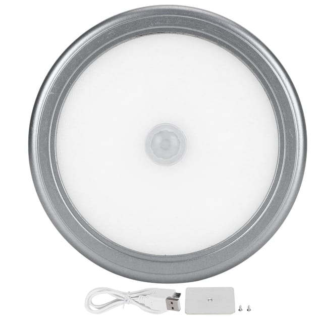 Wiederaufladbare Led-infrarot-bewegungsmelderleuchte Per Usb Für Kleiderschrank, Treppenhaus Und Schlafzimmer