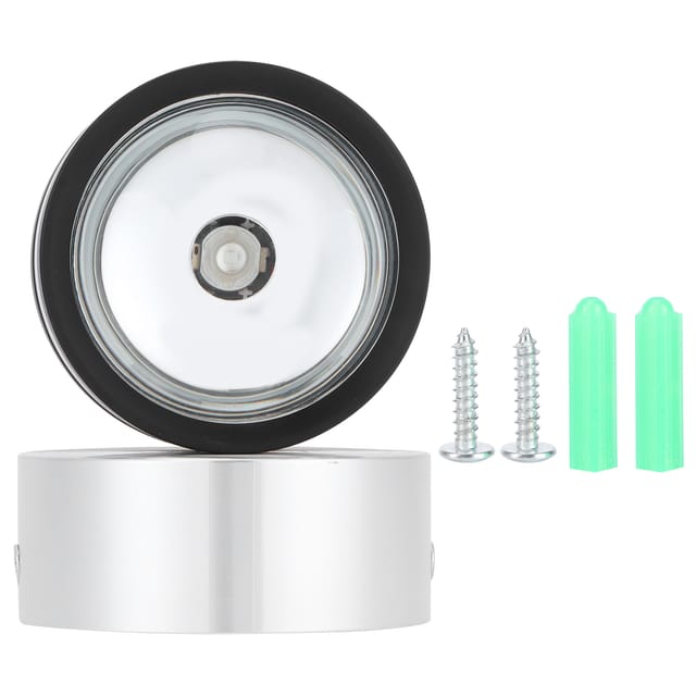 Doppelte Led-wandleuchte, Rot Und Blau, Aluminiumkristall, 6 W, 85–265 V, Für Flur, Bar Und Clubdekoration
