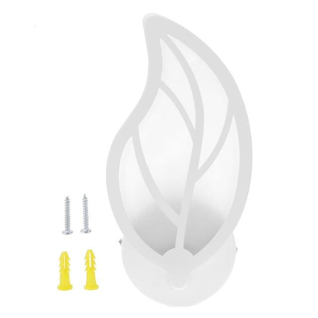 Moderne Led-wandleuchte In Blattform Aus Acryl, Dekorativ Für Schlafzimmer Oder Flur, Warmweiß, 12 W, 85–265 V
