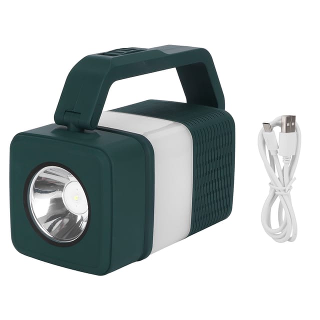 Tragbarer Bluetooth-lautsprecher Und Multifunktionale Tischlampe Für Camping Und Outdoor-aktivitäten (grün)