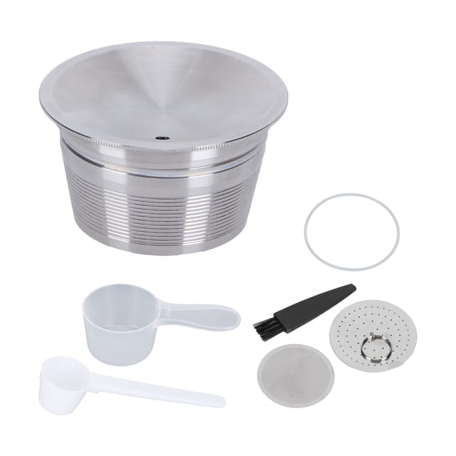 Wiederbefüllbares, Wiederverwendbares Edelstahl-kaffeekapsel-set, Kompatibel Mit Dolce Gusto Maschinen