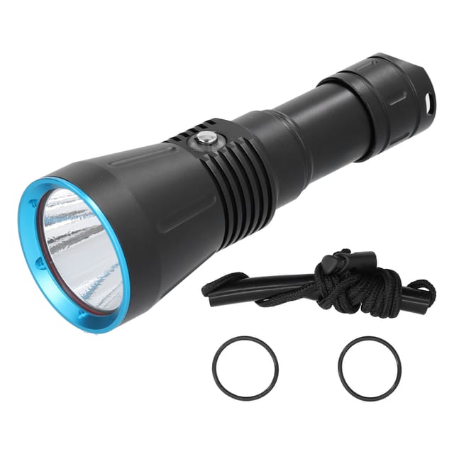 Xhp70 Profi-taucherlampe, 10000 Lm, Leistungsstarke Lampe Zum Unterwasserfischen, 150 M