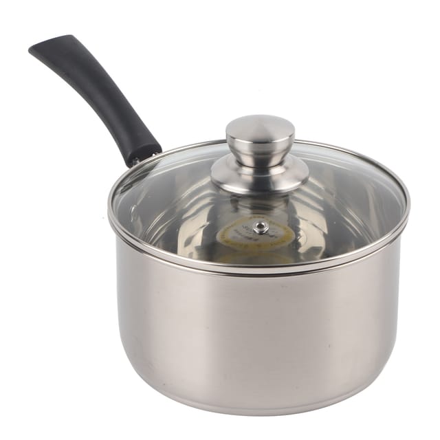 18 Cm Großer Suppentopf Aus Edelstahl 304 Mit Griff, Geeignet Zum Kochen Und Zubereiten Von Speisen.