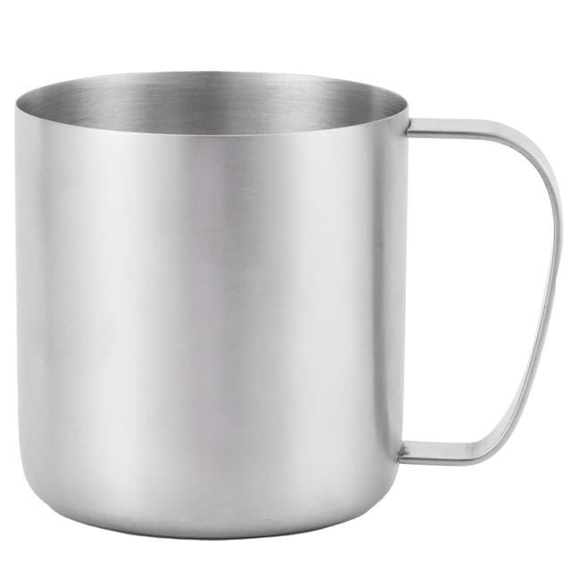 480 Ml Bierkrug Aus Edelstahl 304 Mit Gebürsteter Oberfläche, Geeignet Für Den Außenbereich (wasser Und Kaffee), 1 Stück