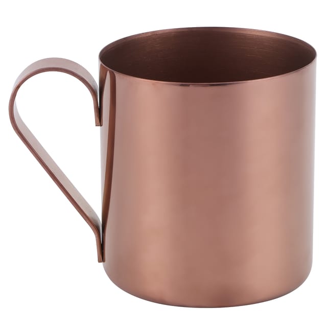 Großer 400-ml-cocktailbecher Aus Edelstahl 304 Für Bier, Kaffee, Wasser, Trinkbecher, Bargeschirr, Roségold
