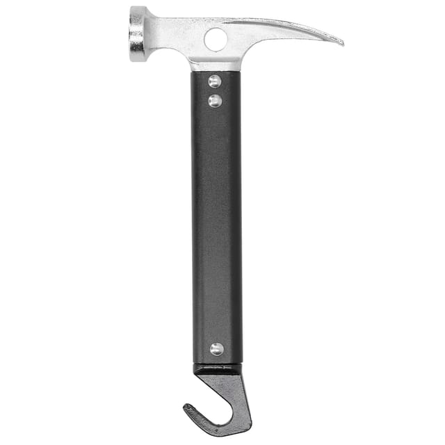 Campinghammer, Gummihammer, Zeltpflockzieher, Leichtes, Tragbares Mini-outdoor-werkzeug Aus Aluminium