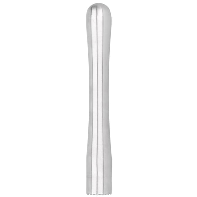 Cocktailshaker Aus Edelstahl Mit Eiscrusher-aufsatz, Bar- Und Küchenutensil, 2,5 Cm, Silber, 103 G