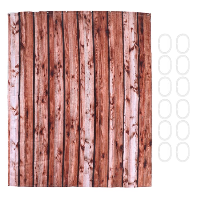 Duschvorhang 150 X 180 Cm, Wasserdicht, Dick, Mit 12 Ringen Für Das Badezimmer